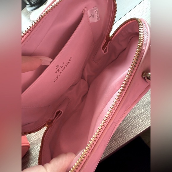 Truly Pink Quilted Heart Bag - Picture 8 of 8